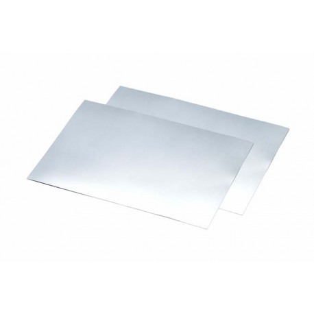 Aluminium sheets.