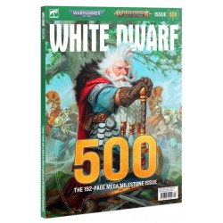 Número 500 de la revista White Dwarf. Mayo 2024.