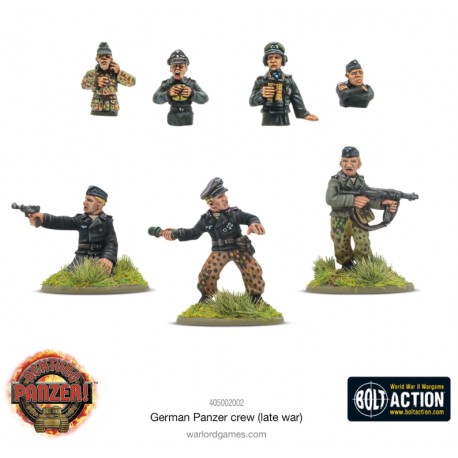 German Panzer Crew (Late War).