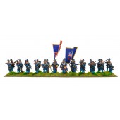 American Civil War: Infantry Regiment Firing Line.