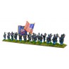 American Civil War: Infantry Regiment Firing Line.