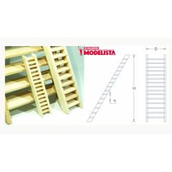 Escalera de madera. RB 005-1570