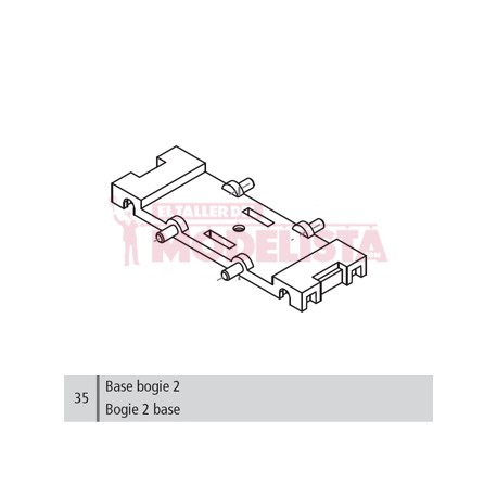 Base bogie 2 para Civia.