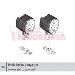 Set de burlete y enganche para Civia.