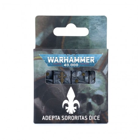 Set de dados de las Adepta Sororitas.