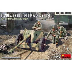 7.5cm Pak 40, producción media.