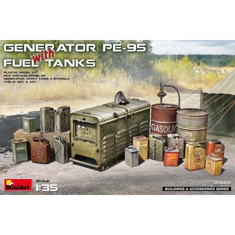 Generator PE-95 with fuel tanks.