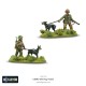 Equipe do USMC com cão de guerra. Bolt Action.