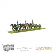 Napoleonic French Line Artillery Limber. Black Powder.