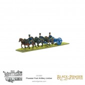 Napoleonic Prussian Foot Artillery Limber. Black Powder.