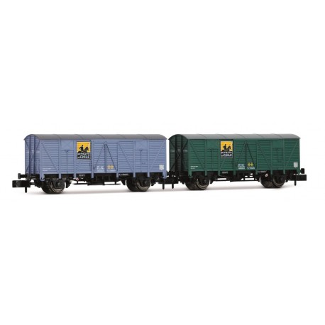 2-unit set J300.000 wagon "Nitrato de Chile". RENFE.