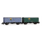 2-unit set J300.000 wagon "Nitrato de Chile". RENFE.