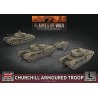 Churchill Armoured Troop.