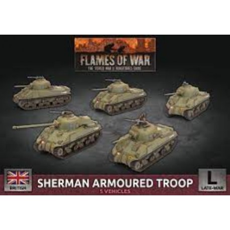 Sherman Armoured Troop.