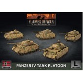 Panzer IV tank platoon.