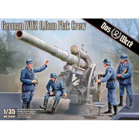 German 8,8 cm Flak crew.