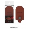 Leather protector for nippers. Brown.