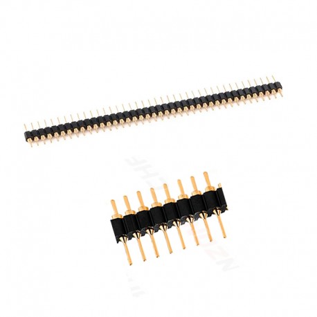 40-pin strip 2.54 round female header connector.