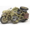 Motocicleta Alemana KS600 con sidecar.