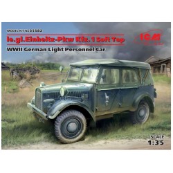 le.gl.Einheitz-Pkw Kfz.1 Soft Top, WWII German Light Personnel Car.