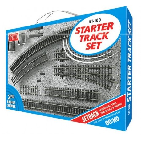 Setrack OO/HO Starter Track Set. PECO ST-100