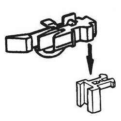 Enganche corto con acople (x2). ROCO 40286