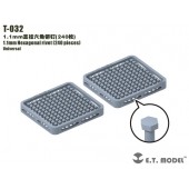 1.1 mm Hexagonal rivet (240 pieces).