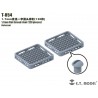 1.7 mm Flat thread rivet (120 pieces).