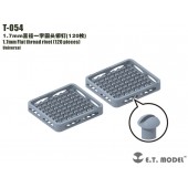 1.7 mm Flat thread rivet (120 pieces).