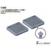 1.1 mm Rivet Head C (240 pieces).