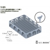 0.9 mm Wing Bolts (170 pieces).