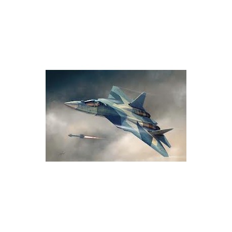 Russian T-50 PAK-FA. HOBBY BOSS 87257