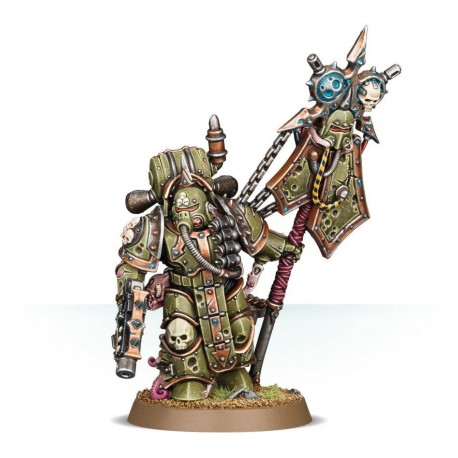 Death Guard.Plague Marine portador del Icono.