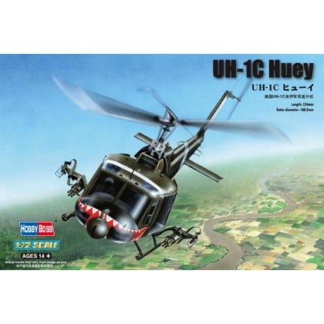 UN-1C Huey. HOBBY BOSS 87229