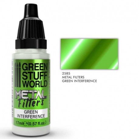 Metal filters Green Interference.