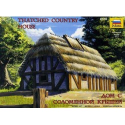 Thatched country house.