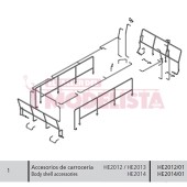 Accesorios de carrocería.