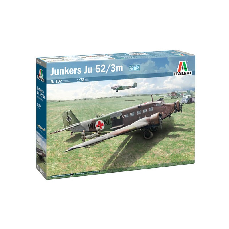 Junkers JU-52/3M. ITALERI 0102