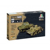 Tanque italiano y semovente.