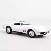 Chevrolet Corvette Convertible 1969. White.