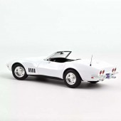 Chevrolet Corvette Convertible 1969. White.