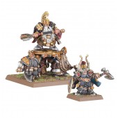 Dwarf Lords with Shieldbearers.