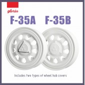 F-35A/B Ligthning II Sagged Wheels (Tamiya).