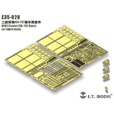 Photo-etched: Soviet WWII ISU-152 - Basic Set.