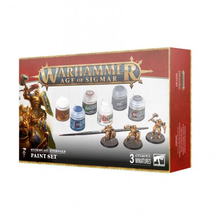 Stormcast Eternals Paints Set.