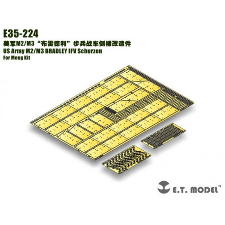 Photo-etched: US IFV M2/M3 Bradley - Armoured Skirts.