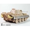 Photo-etched: German Heavy Tank King Tiger Porsche Turret - Basic Set.