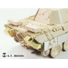 Photo-etched: German Heavy Tank King Tiger Porsche Turret - Basic Set.