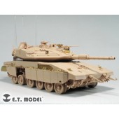 Fotograbado: Merkava Mk.4M israelí con sistema de protección activa Trophy - Faldones laterales.