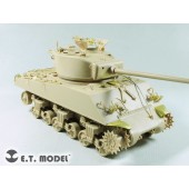 Photo-etched: US WWII Medium Tank M4A3 (76)W Sherman.